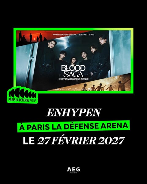 Enhypen : World Tour "Blood Saga"