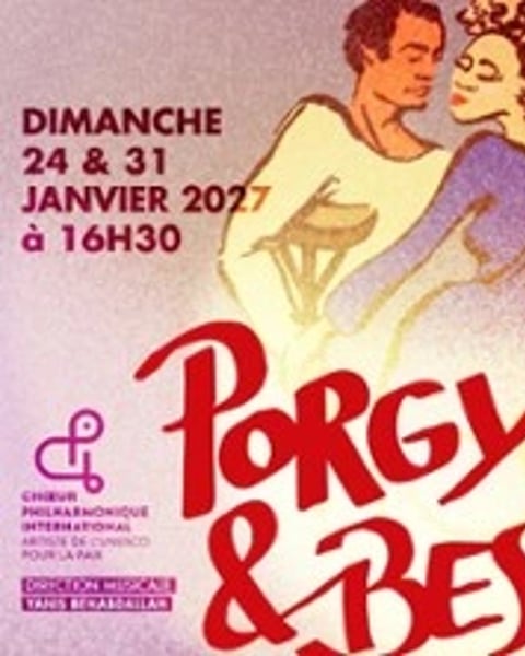 Porgy & Bess de George Gershwin, version concert pour solistes, chœur et orchestre