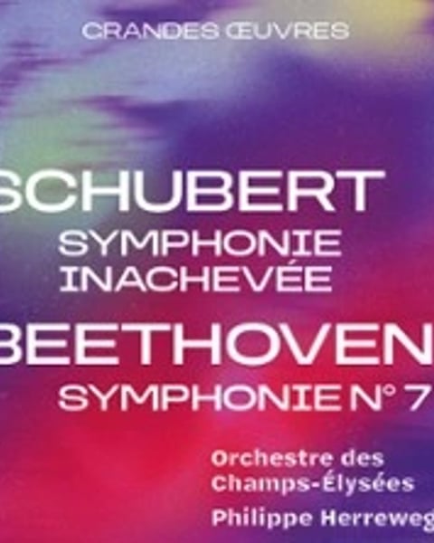 Schubert (Symphonie Inachevée), Beethoven (Symphonie n° 7) : Orchestre des Champs-Élysées, Philippe Herreweghe