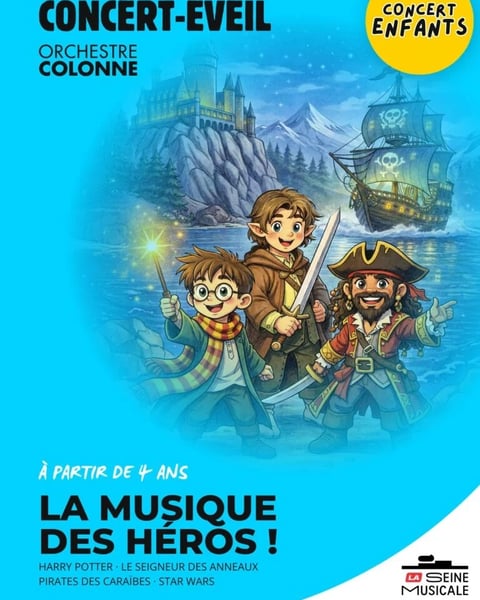 La musique des héros, concert-éveil