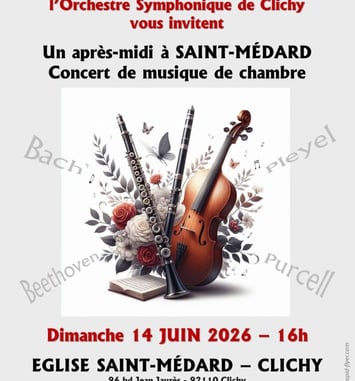 Concert de musique de chambre — Orchestre Symphonique de Clichy
