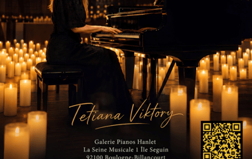 Le piano fait son cinéma, concert aux chandelles