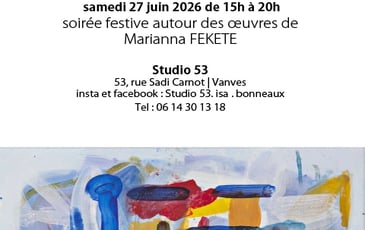 Finissage de l'exposition « L'essence des Sens » — Marianna Fekete