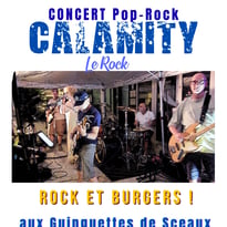 Calamity le rock aux Guinguettes de Sceaux !