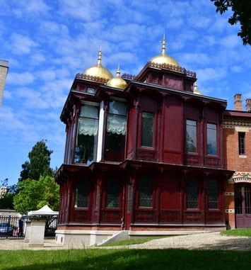 Visite du Pavillon des Indes