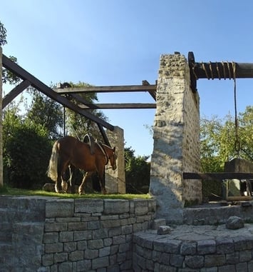 Focus sur le patrimoine industriel : le treuil de la carrière Auboin