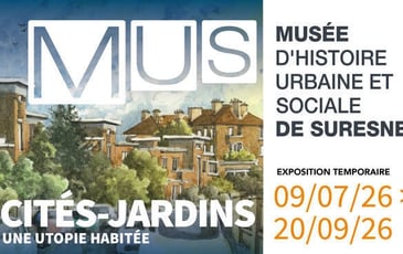 Visite guidée de l'exposition Les cités-jardins, une utopie habitée