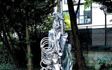Visite commentée des oeuvres d'art de la Faculté Jean Monnet à Sceaux