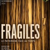 Exposition : Fragiles, le patrimoine face au temps