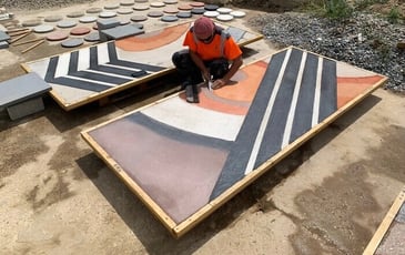 Rencontre avec l'artiste Stefan Shankland : une œuvre en « Marbre d'ici » pour le cœur du parc de Billancourt