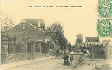 Parcours commenté et à vélo dans Bois-Colombes