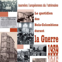 Visite guidée de l'exposition "Le quotidien des Bois-Colombiens durant la Guerre 1939-1945"