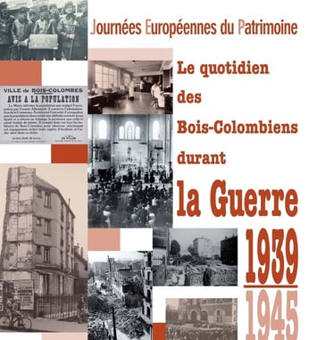Visite guidée de l'exposition "Le quotidien des Bois-Colombiens durant la Guerre 1939-1945"