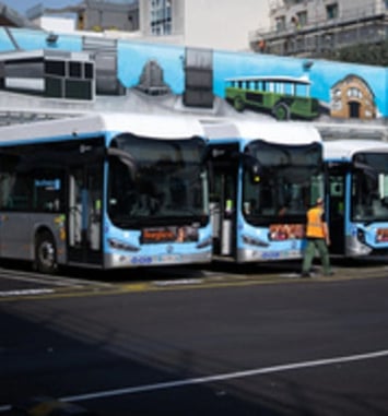 Visite du centre bus de Malakoff