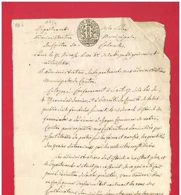 Rencontre entre un archiviste et un restaurateur de documents