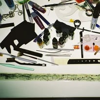 Atelier grattage de pellicule avec l'association "Braquage"