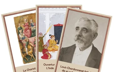Découvrez l'histoire du Musée de la carte à jouer et de ses collections, grâce à un jeu de cartes !