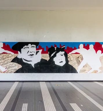 « Les murs témoignent : histoire des engagements étudiants » – Fresques anciennes