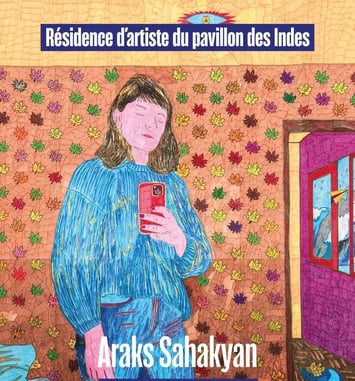 Exposition d'Araks Sahakyan au Pavillon des Indes : atelier d'artiste, visites libres