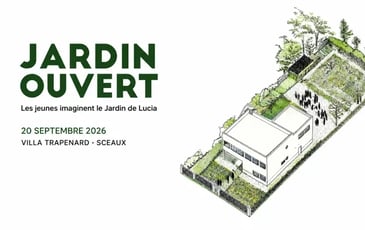 Jardin ouvert : les jeunes imaginent le futur Jardin de Lucia à la Villa Trapenard