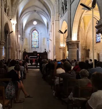 Concert de jazz à l'Église Saint-Hermeland de Bagneux
