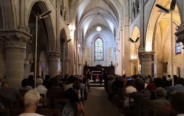 Concert de jazz à l'Église Saint-Hermeland de Bagneux