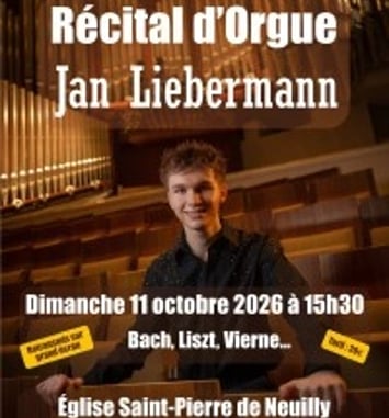 Récital d'orgue de Jan Liebermann