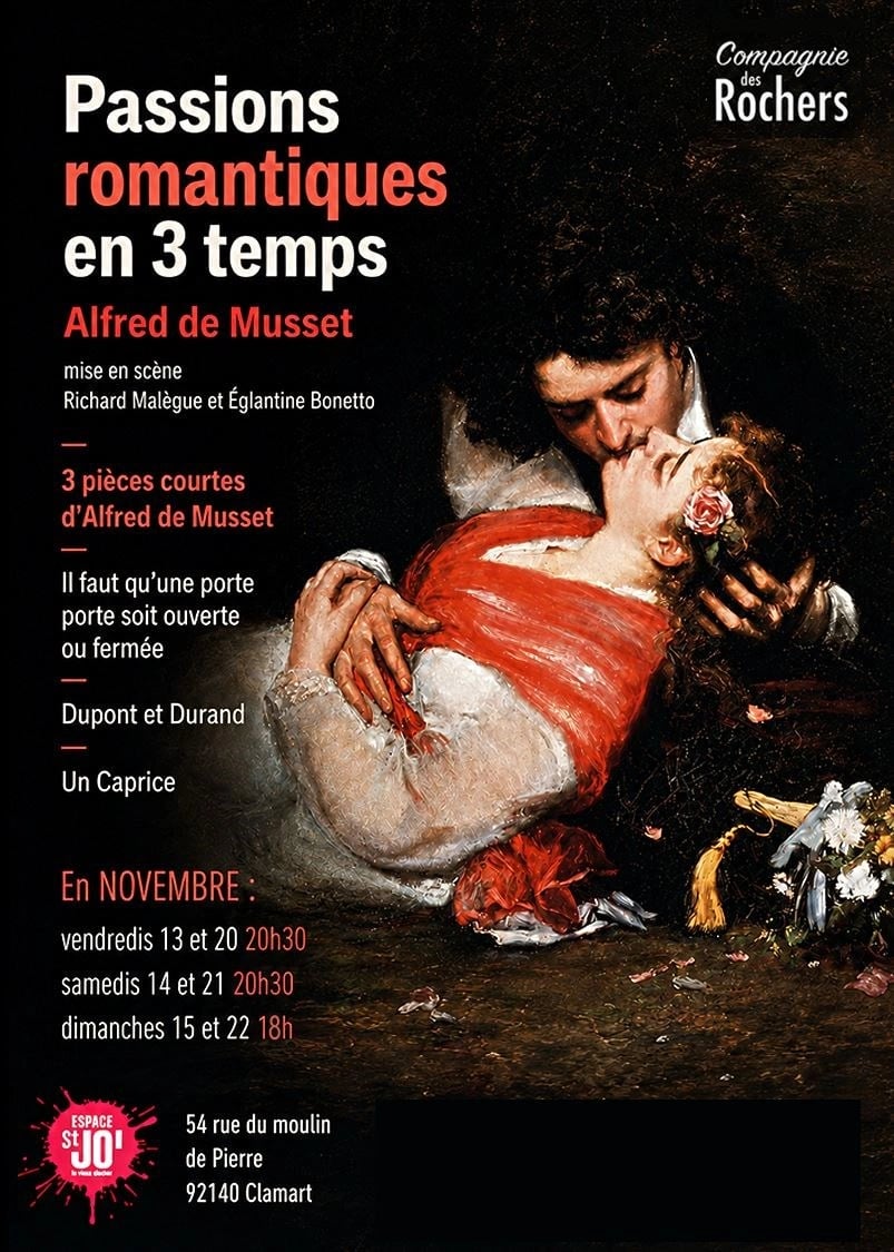 Passions romantiques en 3 temps
