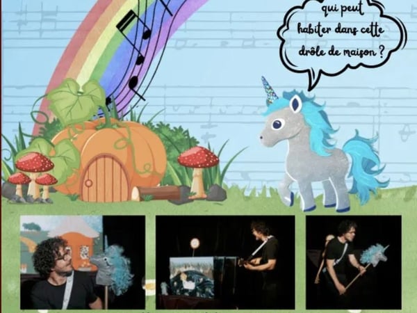 Lali la licorne et les drôles de maisons