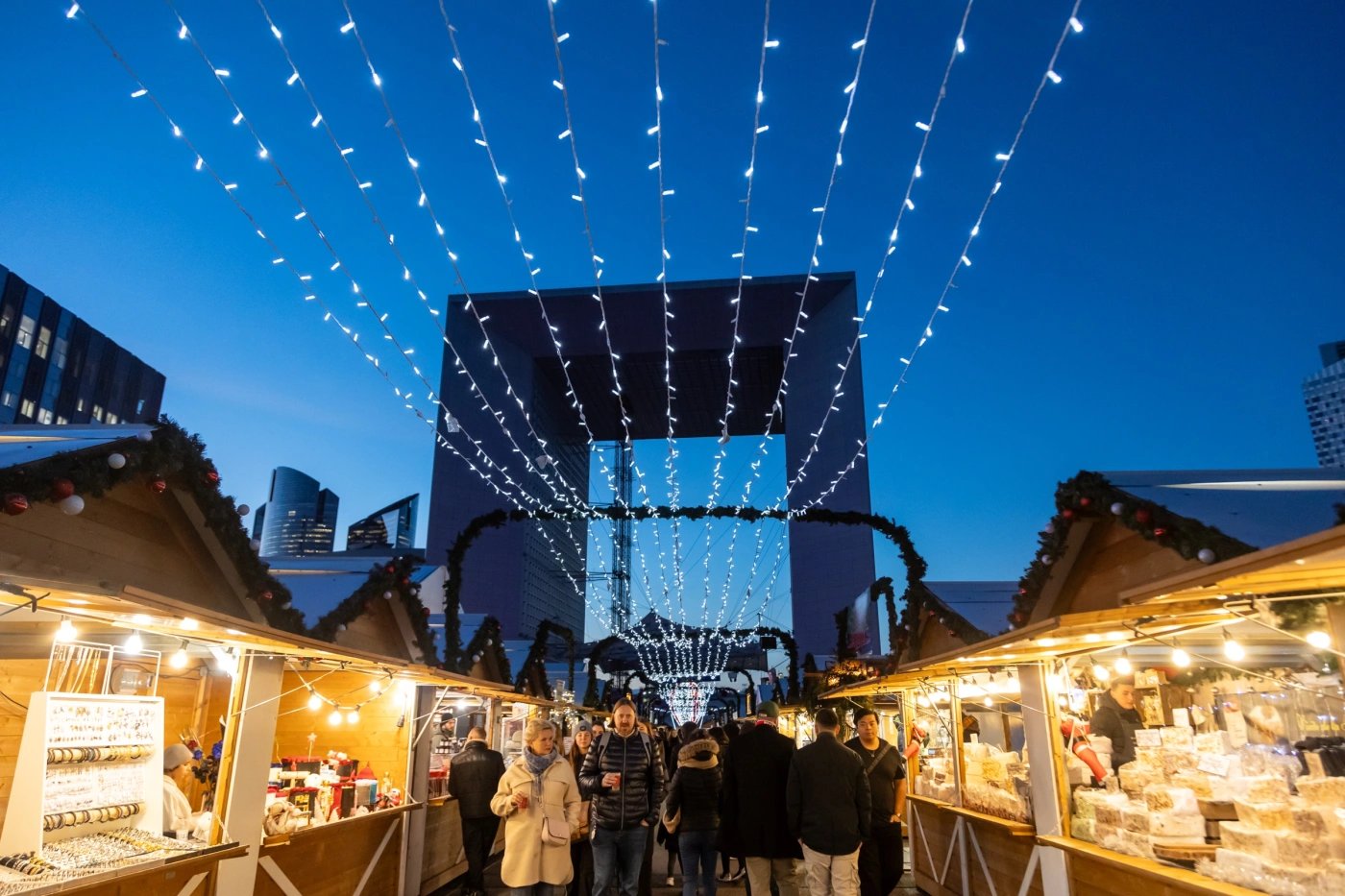 Marché de Noël de Paris La Défense