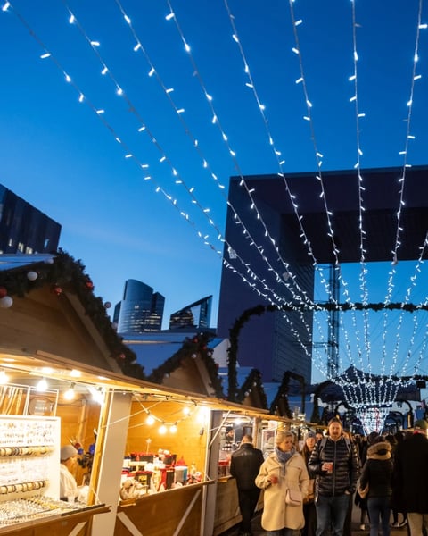 Marché de Noël de Paris La Défense