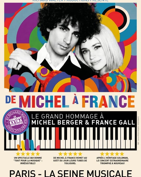 DE MICHEL A FRANCE, LE GRAND HOMMAGE A MICHEL BERGER & FRANCE GALL